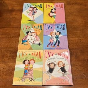 Ivy & Bean book set, book 1-6. Used condition. Make offer